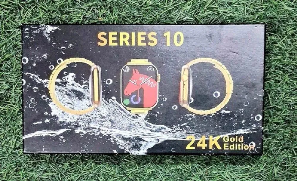 Smart Watch - Series 10 24K Golden Editor Eid Mubarak
